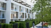 002 Building 6 side pool + 48 m2 private garden 